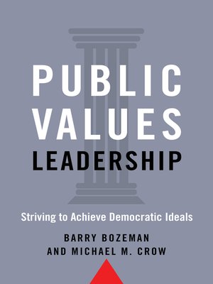cover image of Public Values Leadership